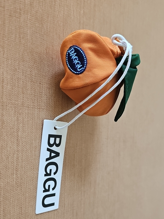 BAGGU Handbags - Baggu Mandarin Orange Bag Charm Clementine Keychain